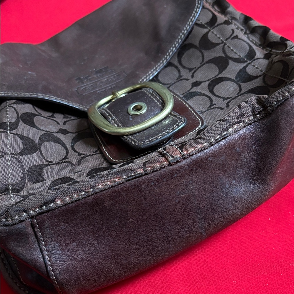 Coach Bleeker mahogany satchel bag 11434. - Picture 3 of 13